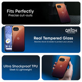 Sunset Background Glass Case for Google Pixel 10A 5G