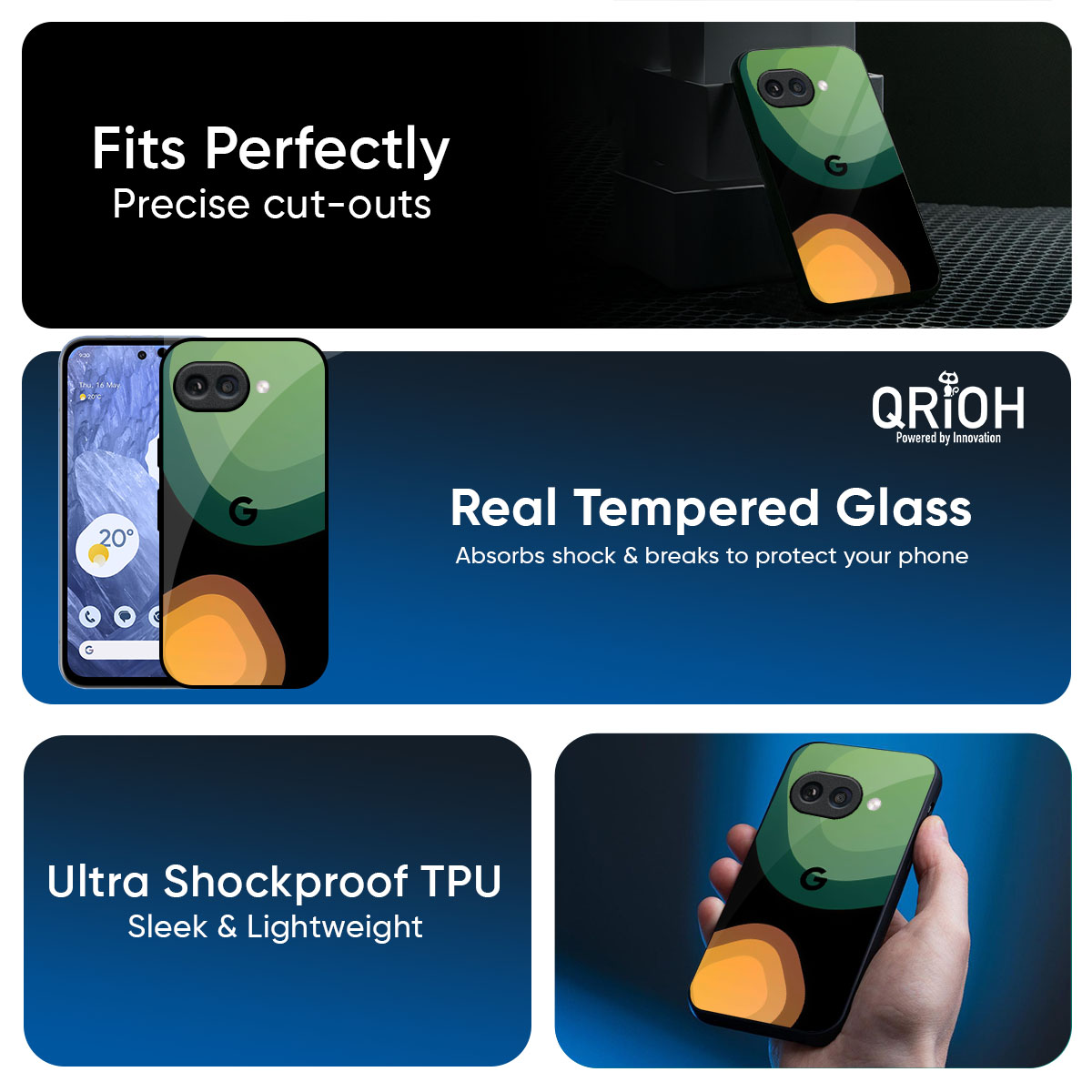 Grass N Sun Glass Case for Google Pixel 10A 5G