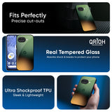 Blurry Forest Glass Case for Google Pixel 9A