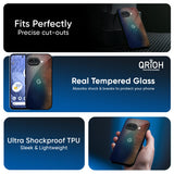 Rusty Gradient Glass Case for Google Pixel 9A