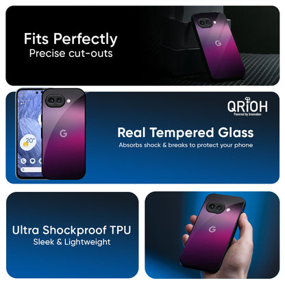Knight Pink Glass Case for Google Pixel 9A