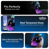 Brushy Color Glass Case for Google Pixel 9A