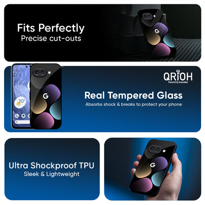 Color Icon Glass Case for Google Pixel 9A