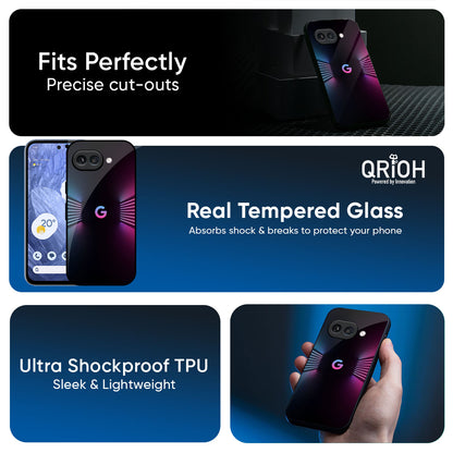 Disco Line Glass Case for Google Pixel 9A