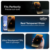 Grainy Yellow Glass Case for Google Pixel 10A 5G