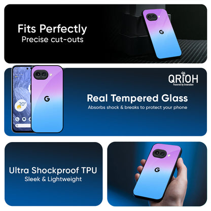 Unicorn Pattern Glass Case for Google Pixel 9A