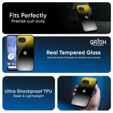 Yellow Shadow Glass Case for Google Pixel 10A 5G