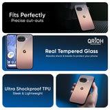 Golden Mauve Glass Case for Google Pixel 9A