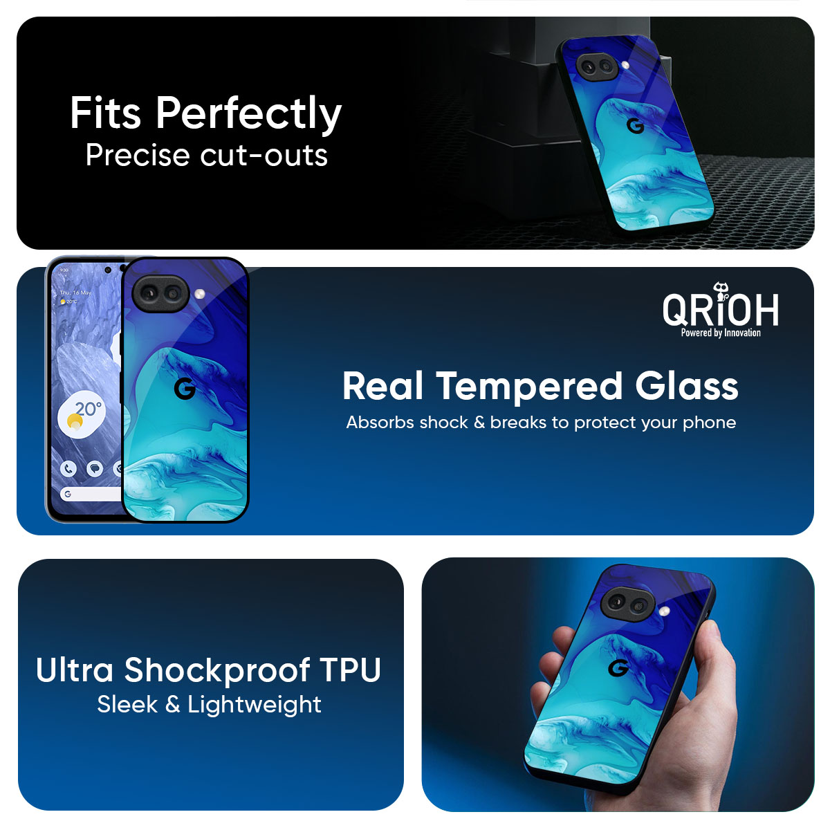 Raging Tides Glass Case for Google Pixel 10A 5G