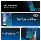 Celestial Blue Glass Case For Google Pixel 10A 5G