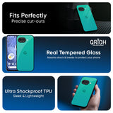Cuba Blue Glass Case For Google Pixel 9A