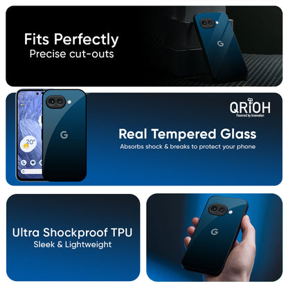 Sailor Blue Glass Case For Google Pixel 9A