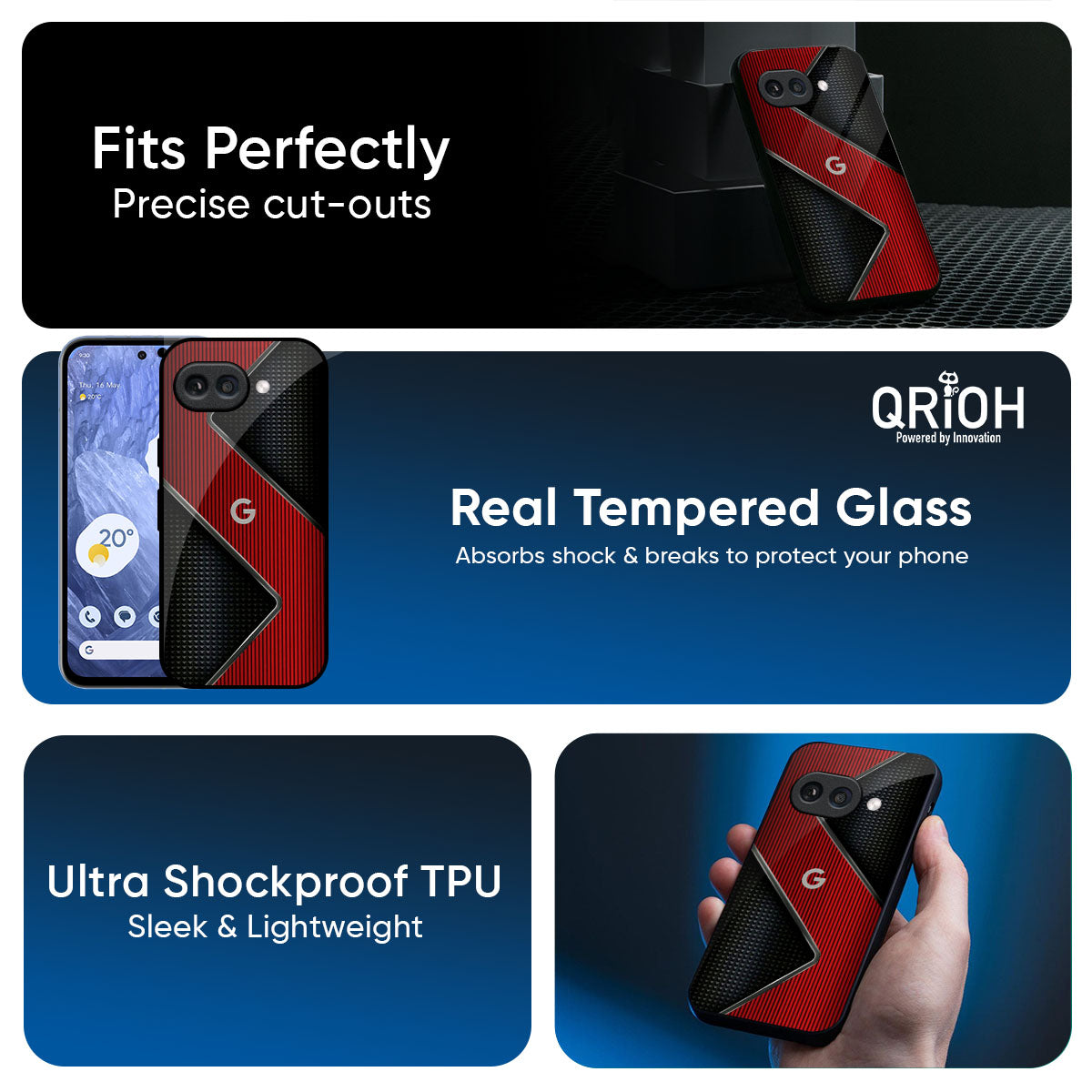 Art Of Strategic Glass Case For Google Pixel 9A