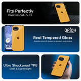 Fluorescent Yellow Glass case for Google Pixel 10A 5G