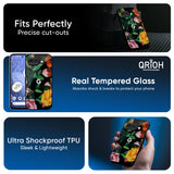 Flowers & Butterfly Glass Case for Google Pixel 9A