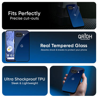 Very Blue Glass Case for Google Pixel 9A