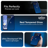 Very Blue Glass Case for Google Pixel 9A