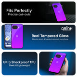 Purple Pink Glass Case for Google Pixel 9A