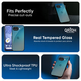 Sea Theme Gradient Glass Case for Google Pixel 10A 5G