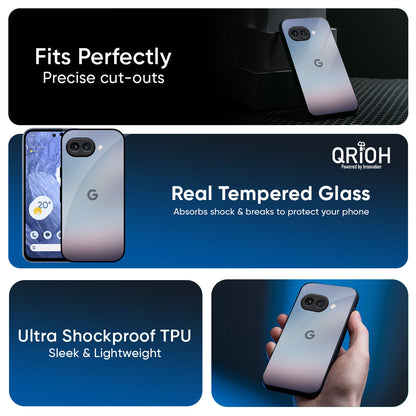 Light Sky Texture Glass Case for Google Pixel 9A