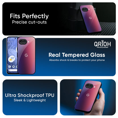 Multi Shaded Gradient Glass Case for Google Pixel 9A