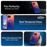 Dual Magical Tone Glass Case for Google Pixel 9A