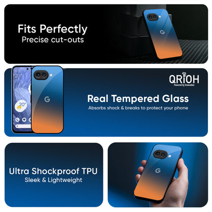 Sunset Of Ocean Glass Case for Google Pixel 9A
