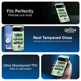 Travel Stamps Glass Case for Google Pixel 10 Pro XL 5G