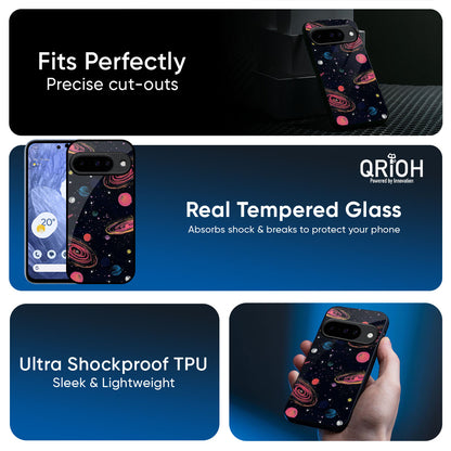 Galaxy In Dream Glass Case For Google Pixel 10 5G