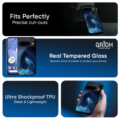 Dazzling Ocean Gradient Glass Case For Google Pixel 10 5G