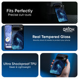 Dazzling Ocean Gradient Glass Case For Google Pixel 10 Pro XL 5G