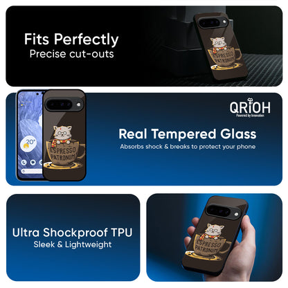 Tea With Kitty Glass Case For Google Pixel 10 5G