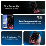 Heart Rain Fall Glass Case For Google Pixel 10 Pro XL 5G