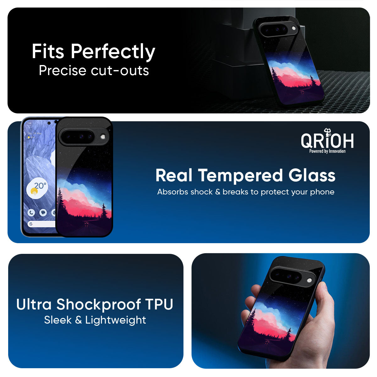 Drive In Dark Glass Case For Google Pixel 10 5G