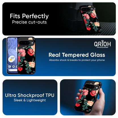 Floral Bunch Glass Case For Google Pixel 10 5G