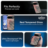 Pink And Grey Marble Glass Case For Google Pixel 10 Pro XL 5G