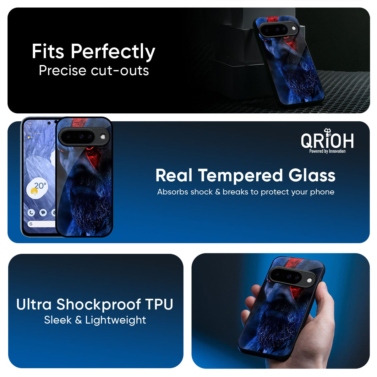 God Of War Glass Case For Google Pixel 10 5G