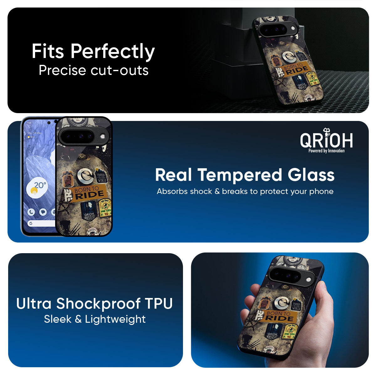 Ride Mode On Glass Case for Google Pixel 10 Pro XL 5G