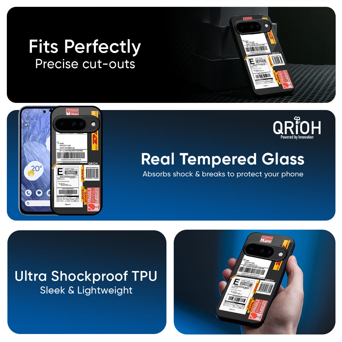 Cool Barcode Label Glass Case For Google Pixel 10 5G