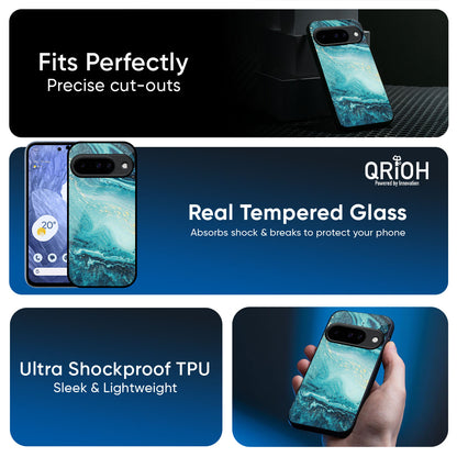 Sea Water Glass Case for Google Pixel 10 Pro 5G