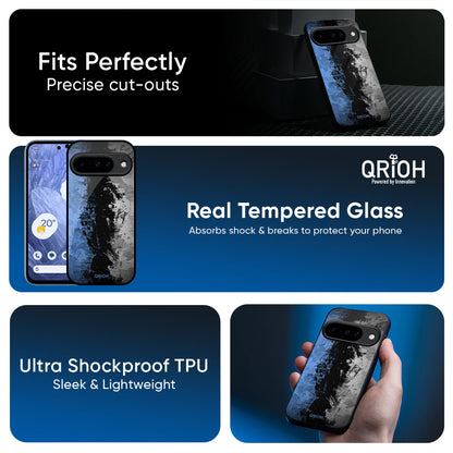 Dark Grunge Glass Case for Google Pixel 10 Pro 5G