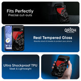 Red Moon Tiger Glass Case for Google Pixel 10 5G