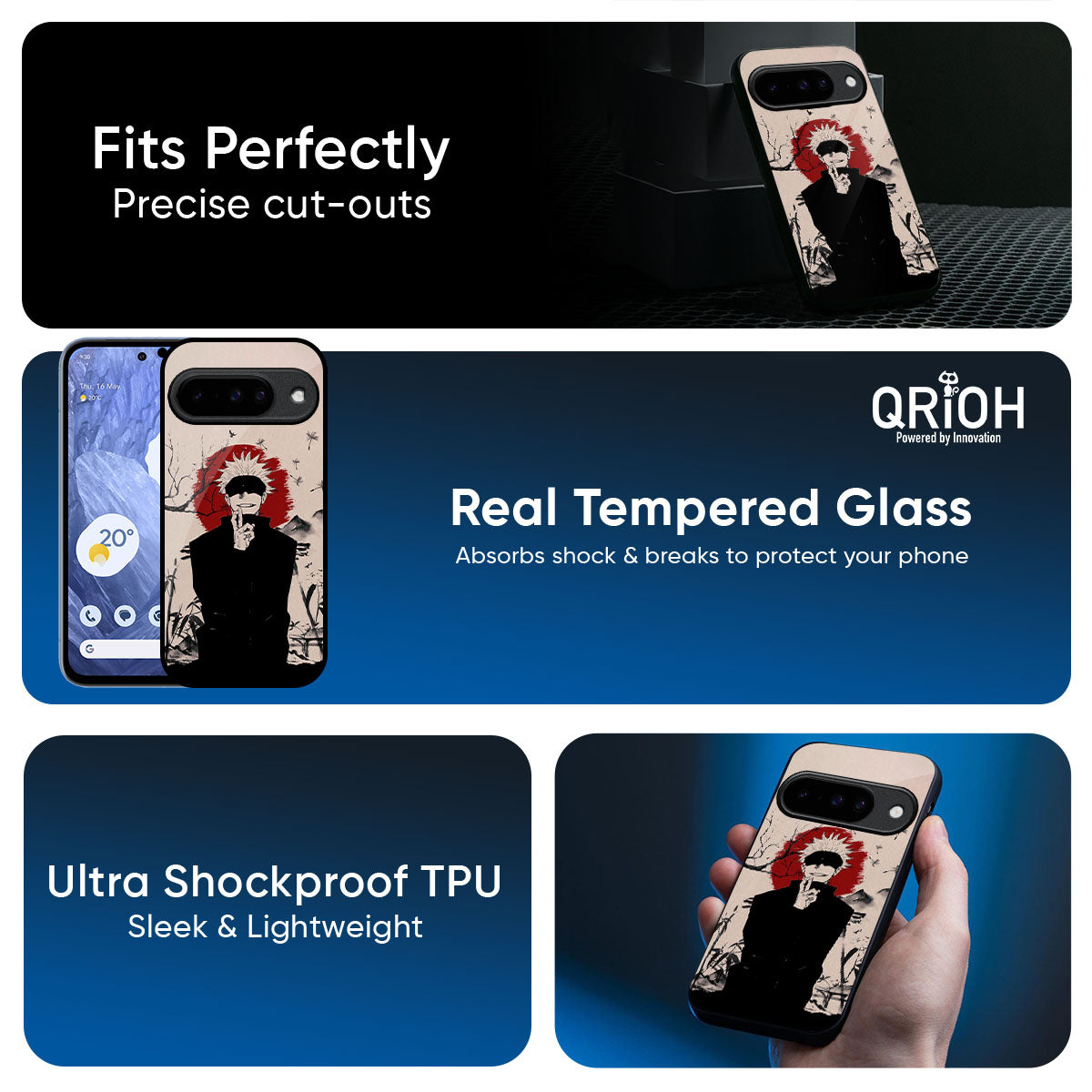 Manga Series Glass Case for Google Pixel 10 Pro XL 5G