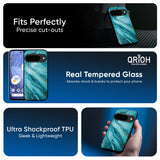 Ocean Marble Glass Case for Google Pixel 10 Pro XL 5G