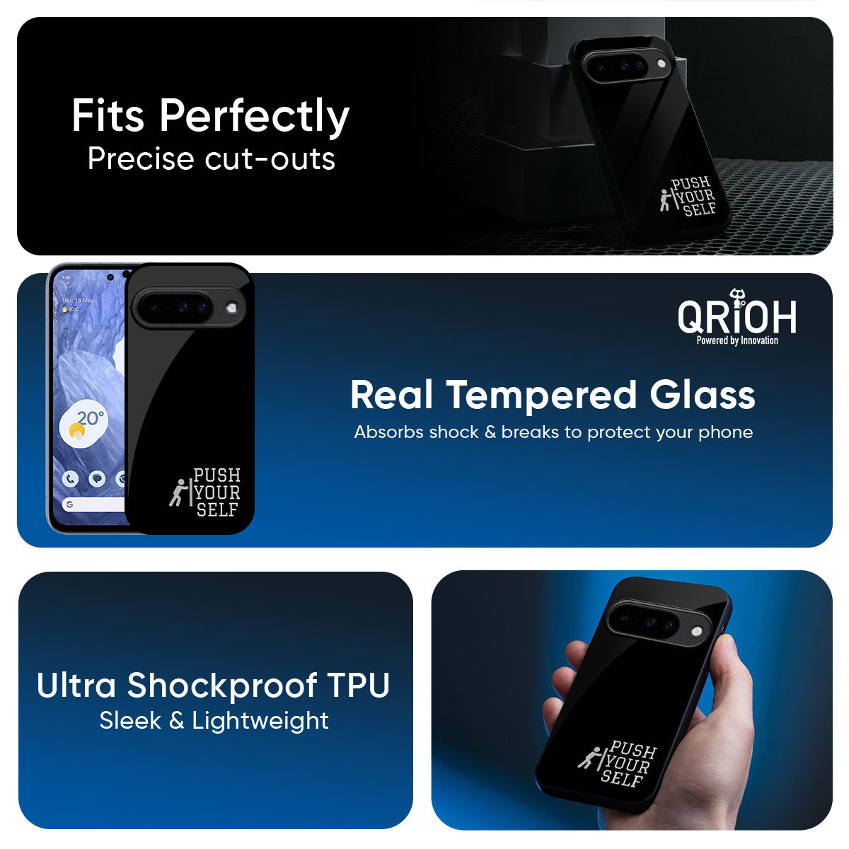 Push Your Self Glass Case for Google Pixel 10 5G