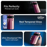 Brush Stroke Art Glass Case for Google Pixel 10 Pro 5G