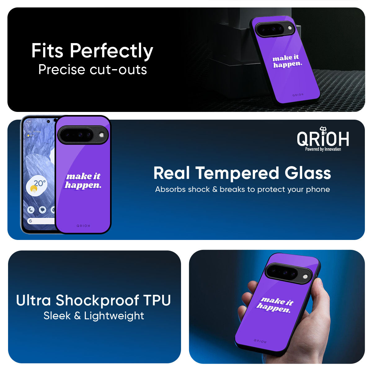 Make it Happen Glass Case for Google Pixel 10 5G