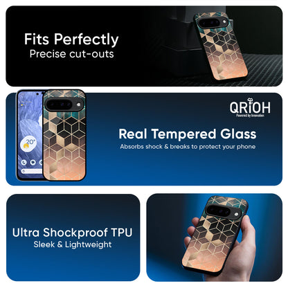 Bronze Texture Glass Case for Google Pixel 10 5G