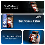 Red Skull Glass Case for Google Pixel 10 Pro XL 5G