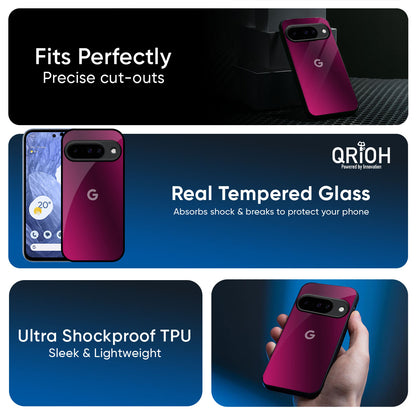 Pink Burst Glass Case for Google Pixel 10 5G